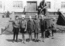 Перед парадом "Зарницы". Тина Носиковская, Ира Королева, Люда Бухалина, Лиза Гайдук, Надя Маслова. Май 1971 г.